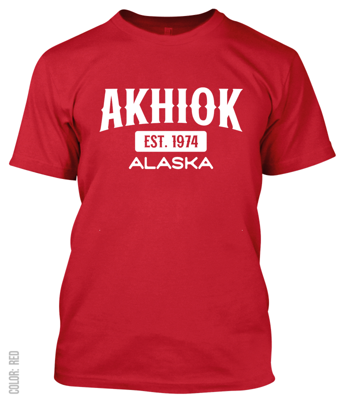 Akhiok, Alaska Signature T-Shirt