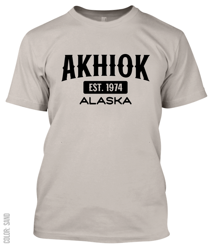 Akhiok, Alaska Signature T-Shirt
