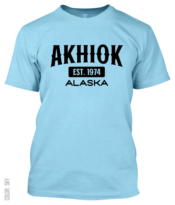 Akhiok, Alaska Signature T-Shirt