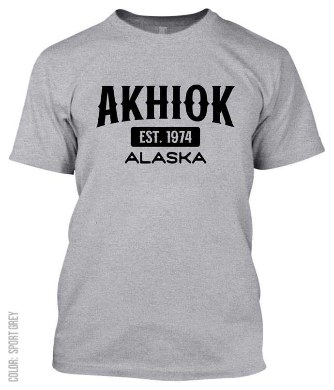 Akhiok, Alaska Signature T-Shirt