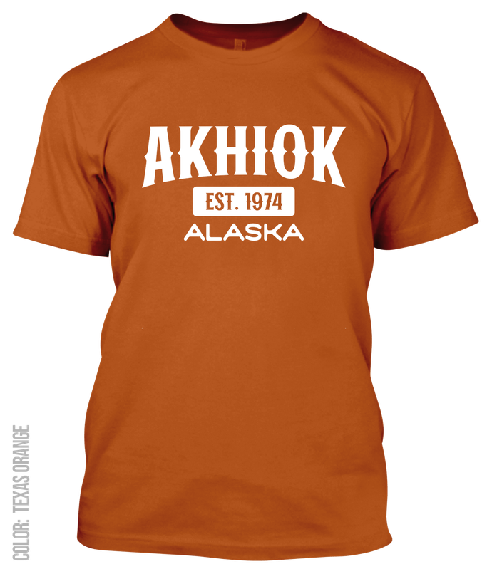 Akhiok, Alaska Signature T-Shirt