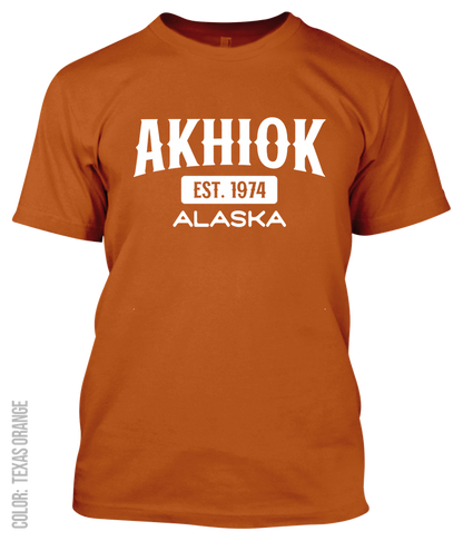 Akhiok, Alaska Signature T-Shirt