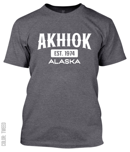 Akhiok, Alaska Signature T-Shirt