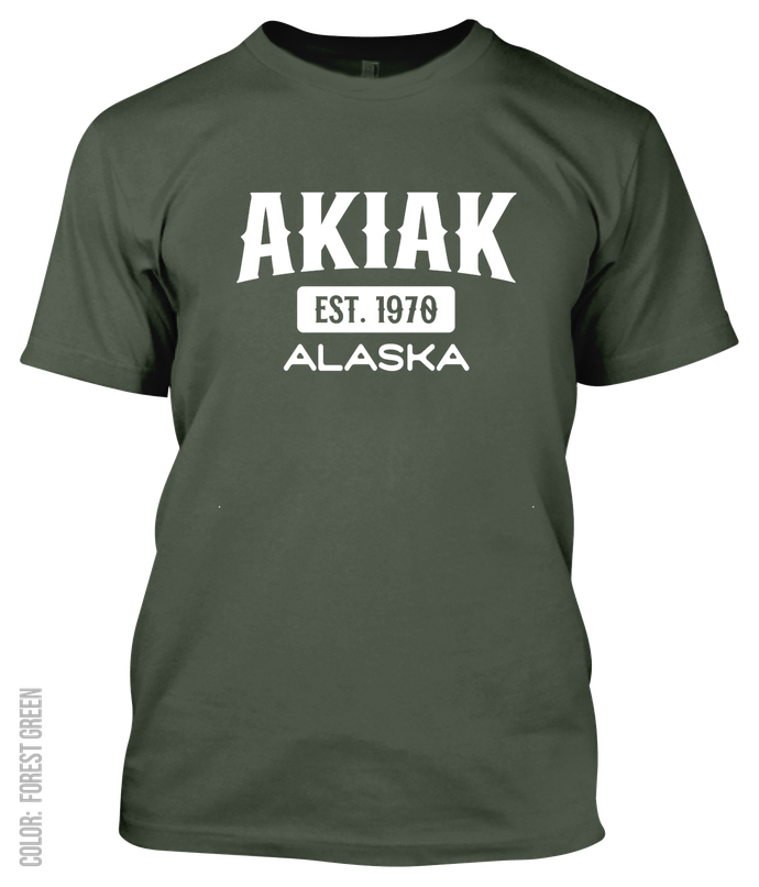 Akiak, Alaska Signature T-Shirt