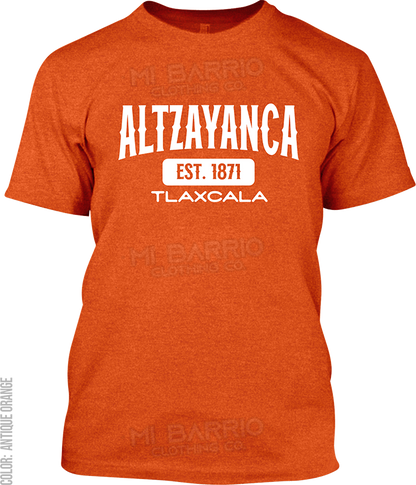 Altzayanca, Tlaxcala Signature T-Shirt