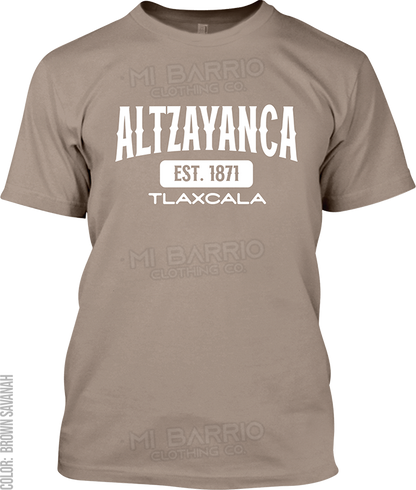 Altzayanca, Tlaxcala Signature T-Shirt