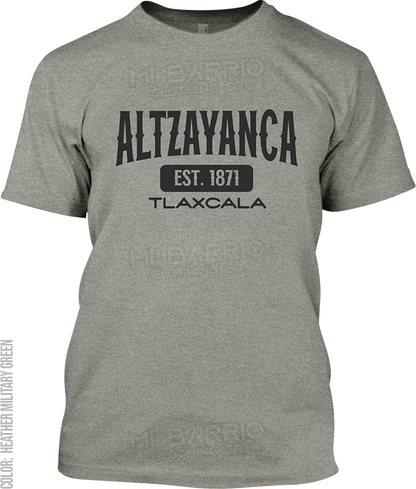 Altzayanca, Tlaxcala Signature T-Shirt