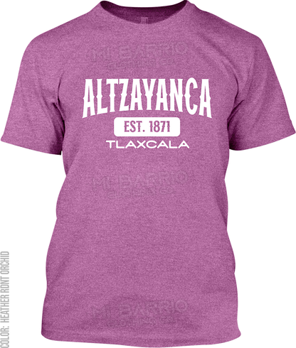 Altzayanca, Tlaxcala Signature T-Shirt