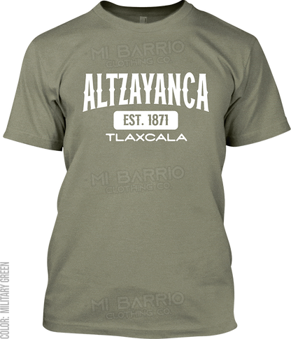 Altzayanca, Tlaxcala Signature T-Shirt
