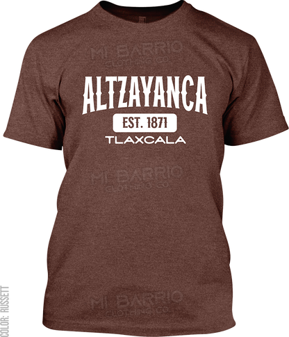 Altzayanca, Tlaxcala Signature T-Shirt