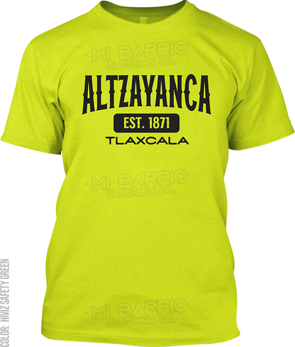 Altzayanca, Tlaxcala Signature T-Shirt