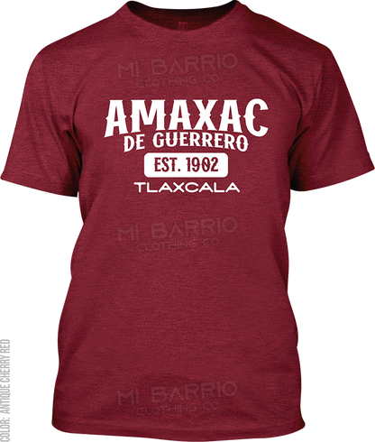 Amaxac de Guerrero, Tlaxcala Signature T-Shirt