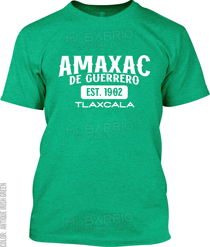 Amaxac de Guerrero, Tlaxcala Signature T-Shirt