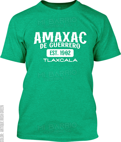 Amaxac de Guerrero, Tlaxcala Signature T-Shirt