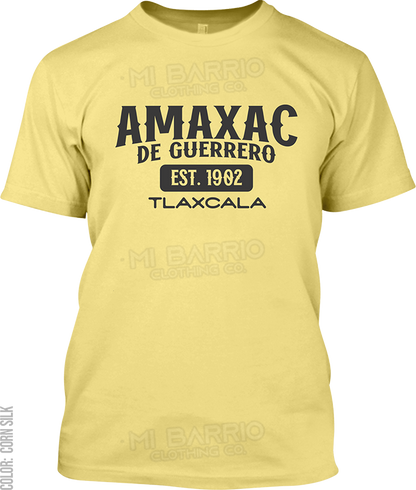 Amaxac de Guerrero, Tlaxcala Signature T-Shirt