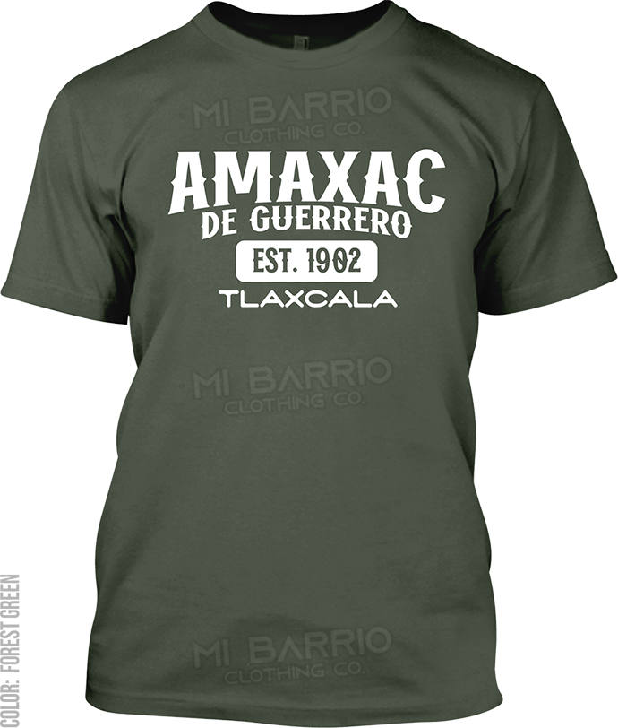 Amaxac de Guerrero, Tlaxcala Signature T-Shirt