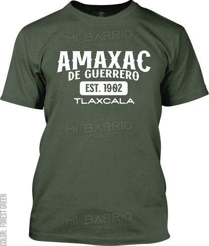 Amaxac de Guerrero, Tlaxcala Signature T-Shirt