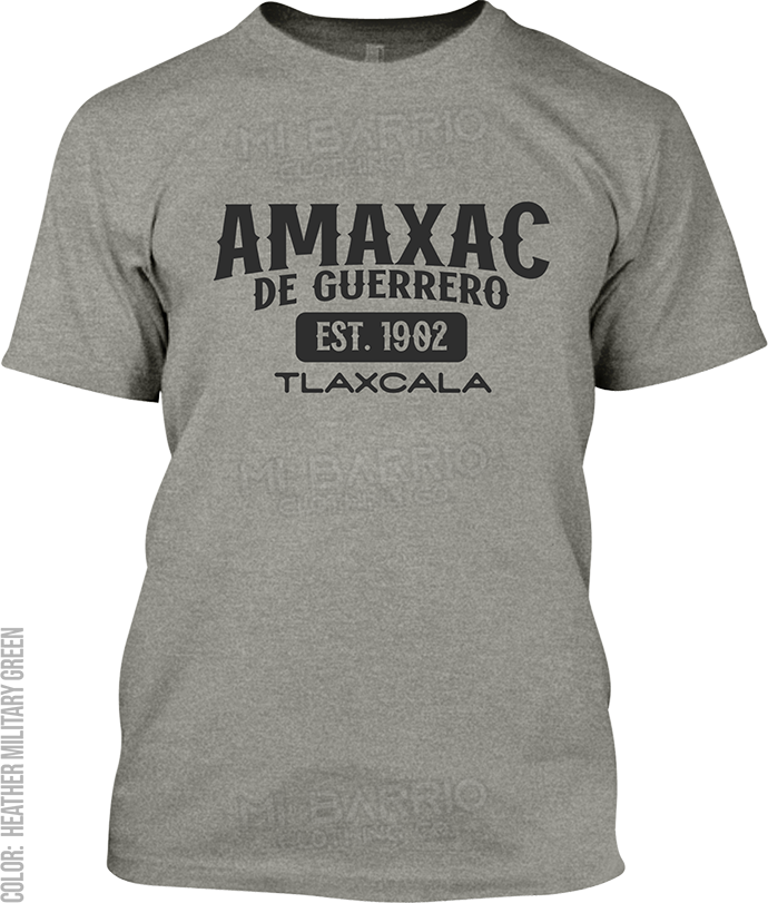 Amaxac de Guerrero, Tlaxcala Signature T-Shirt