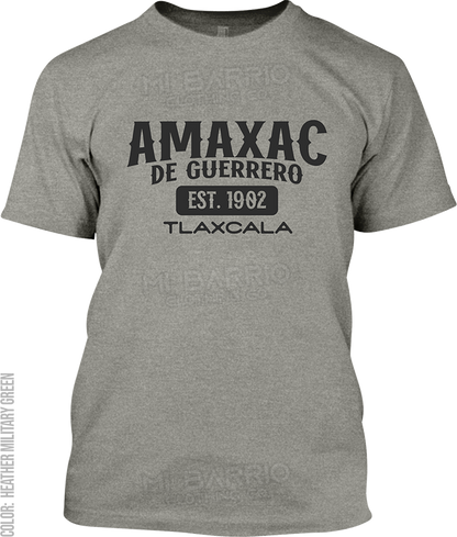 Amaxac de Guerrero, Tlaxcala Signature T-Shirt