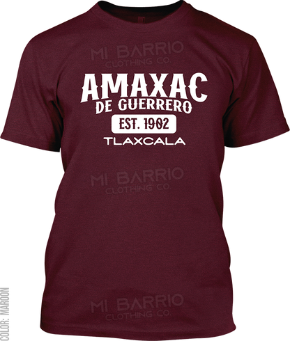 Amaxac de Guerrero, Tlaxcala Signature T-Shirt