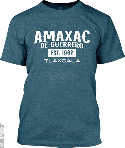 Amaxac de Guerrero, Tlaxcala Signature T-Shirt