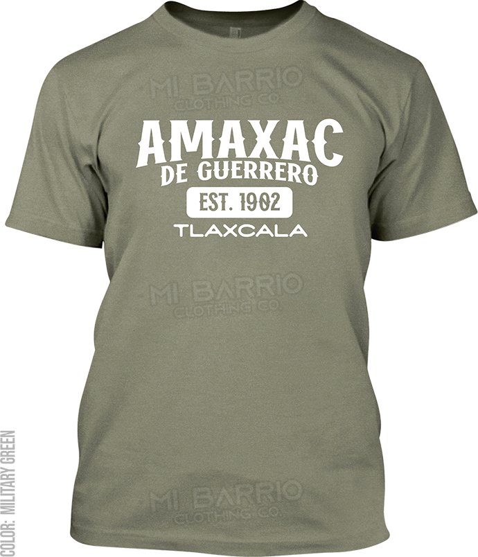 Amaxac de Guerrero, Tlaxcala Signature T-Shirt