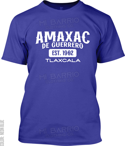 Amaxac de Guerrero, Tlaxcala Signature T-Shirt