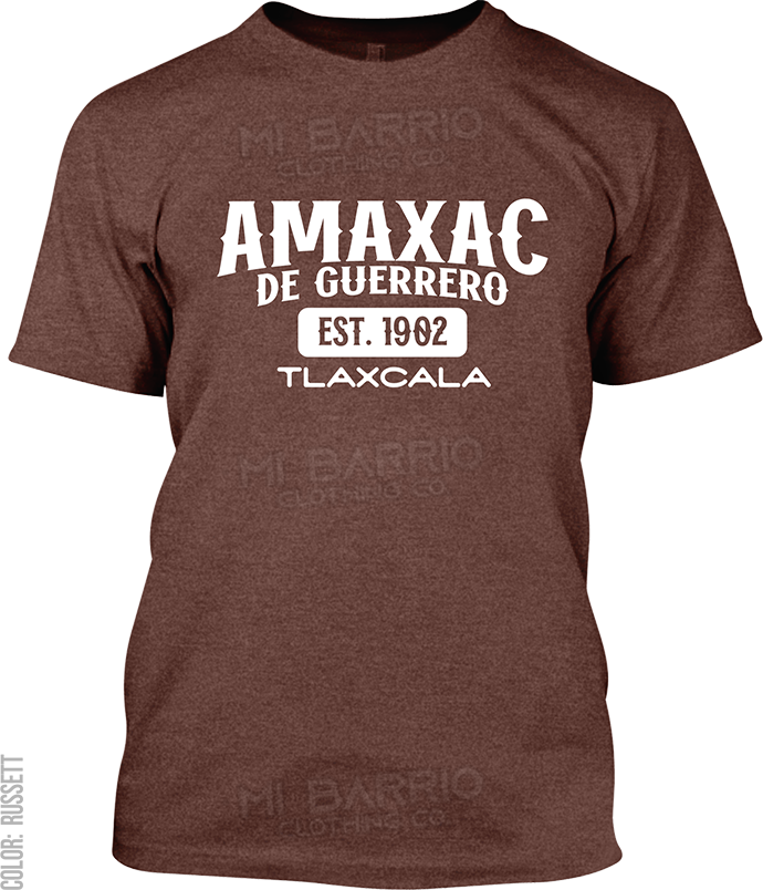 Amaxac de Guerrero, Tlaxcala Signature T-Shirt