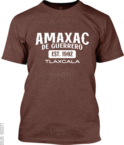 Amaxac de Guerrero, Tlaxcala Signature T-Shirt