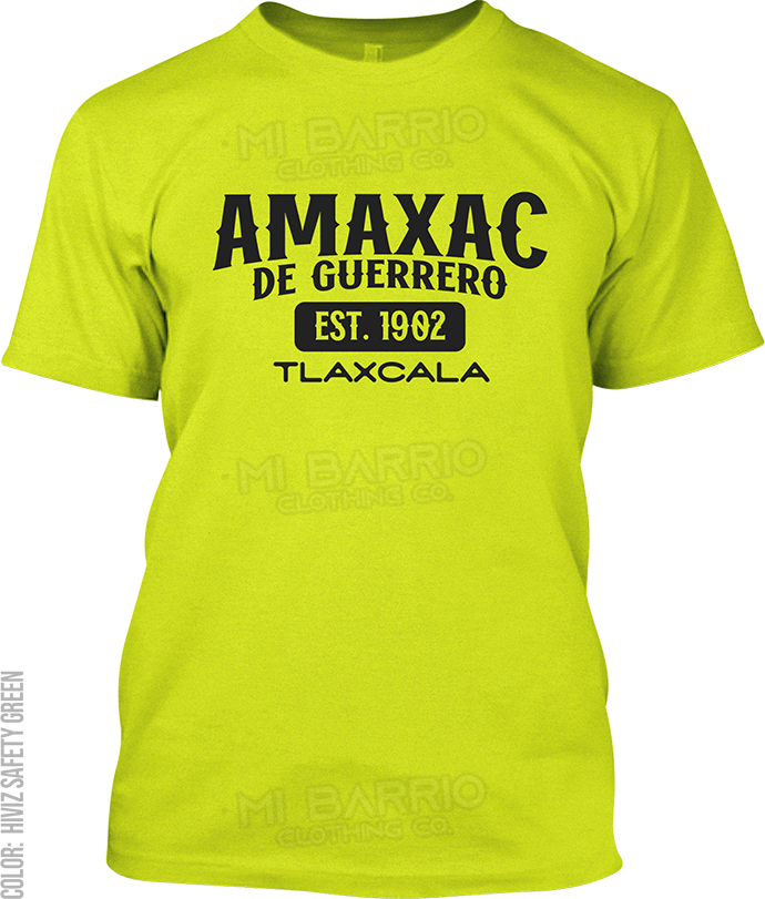 Amaxac de Guerrero, Tlaxcala Signature T-Shirt