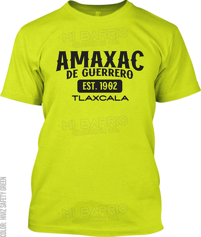 Amaxac de Guerrero, Tlaxcala Signature T-Shirt