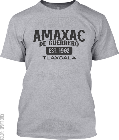 Amaxac de Guerrero, Tlaxcala Signature T-Shirt