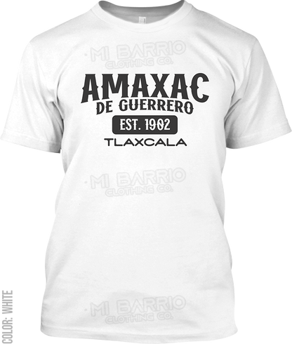 Amaxac de Guerrero, Tlaxcala Signature T-Shirt