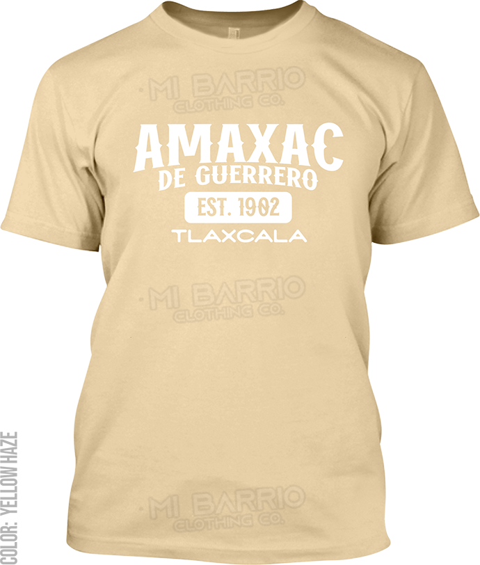 Amaxac de Guerrero, Tlaxcala Signature T-Shirt