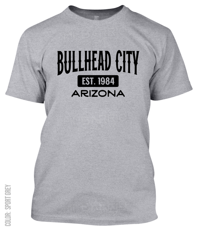 Bullhead City, Arizona Athletic T-Shirt