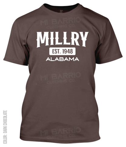 Millry, Alabama Athletic T-Shirt
