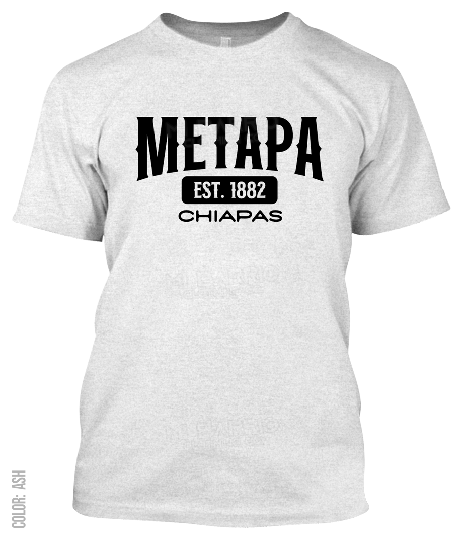 Metapa, Chiapas Athletic T-Shirt