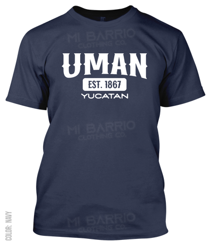 Uman, Yucatan Athletic T-Shirt