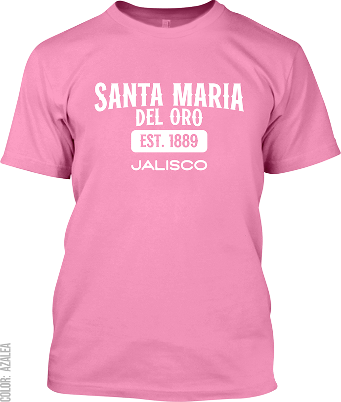 Santa Maria Del Oro, Jalisco Athletic T-Shirt