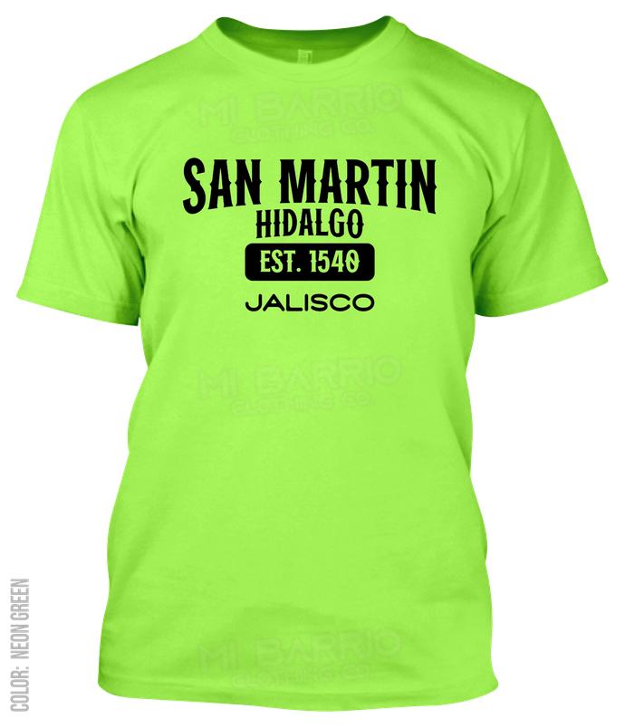 San Martin Hidalgo, Jalisco Athletic T-Shirt