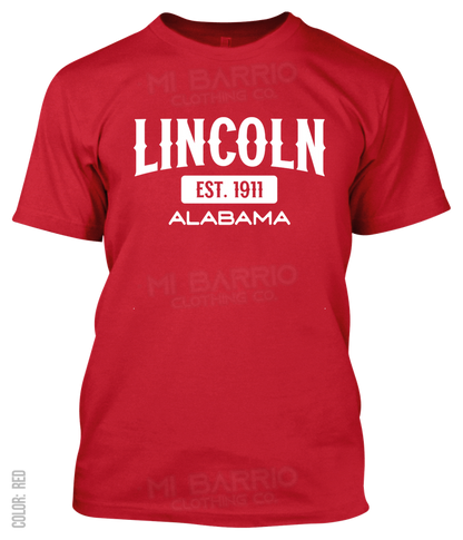 Lincoln, Alabama Athletic T-Shirt