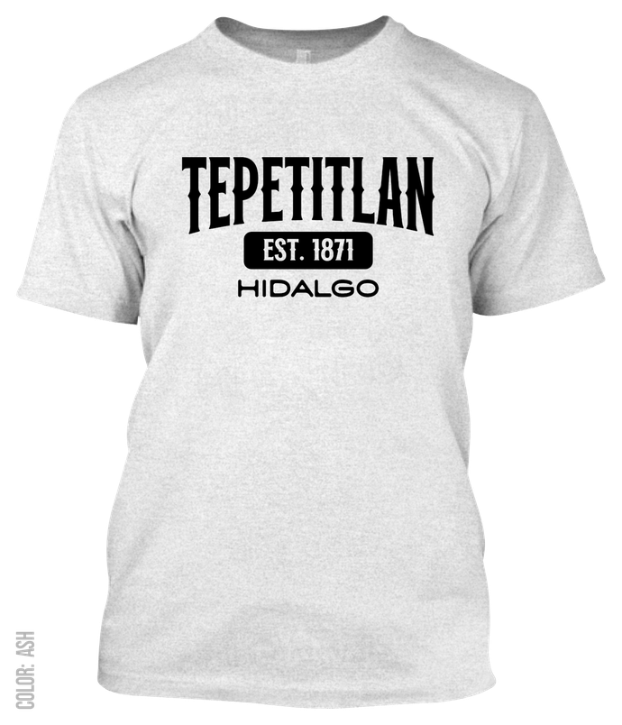 Tepetitlan, Hidalgo Athletic T-Shirt