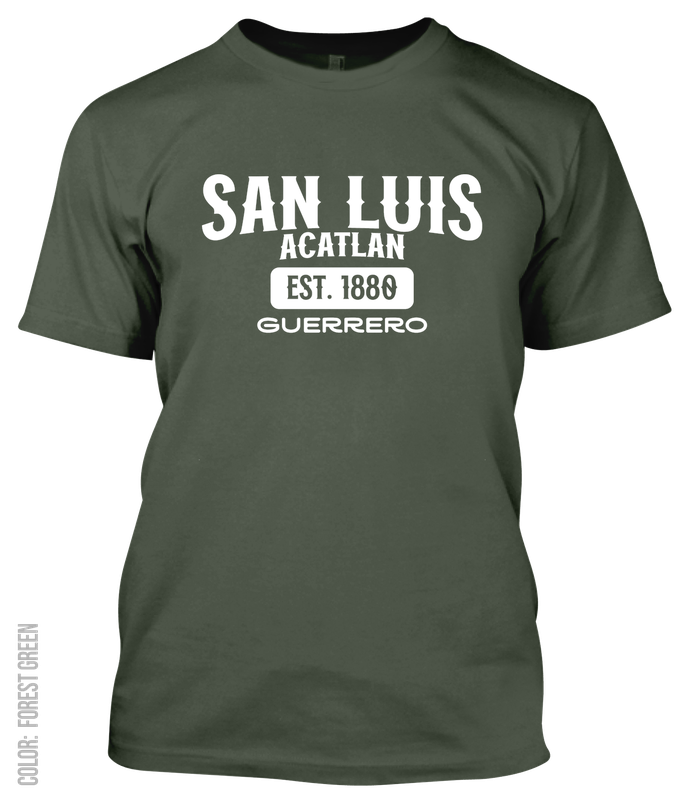 San Luis Acatlan, Guerrero Athletic T-Shirt