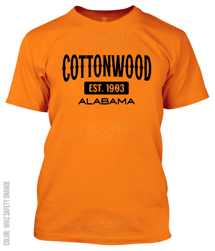 Cottonwood, Alabama Athletic T-Shirt