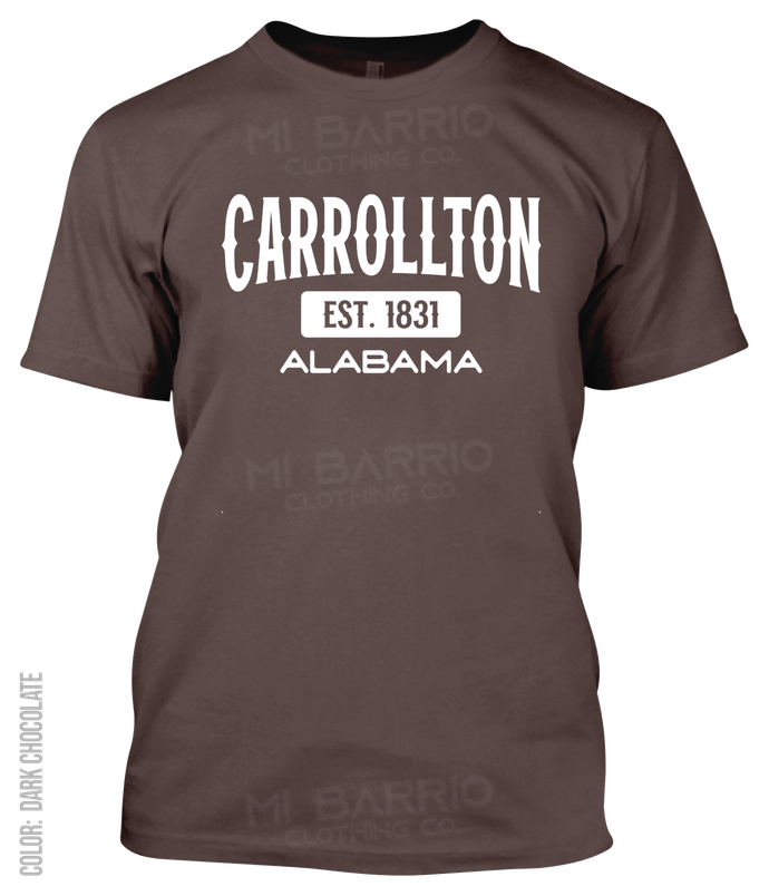 Carrollton, Alabama Athletic T-Shirt