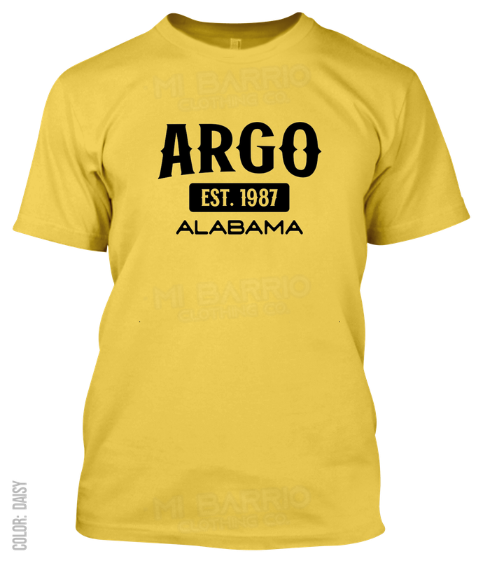 Argo, Alabama Athletic T-Shirt