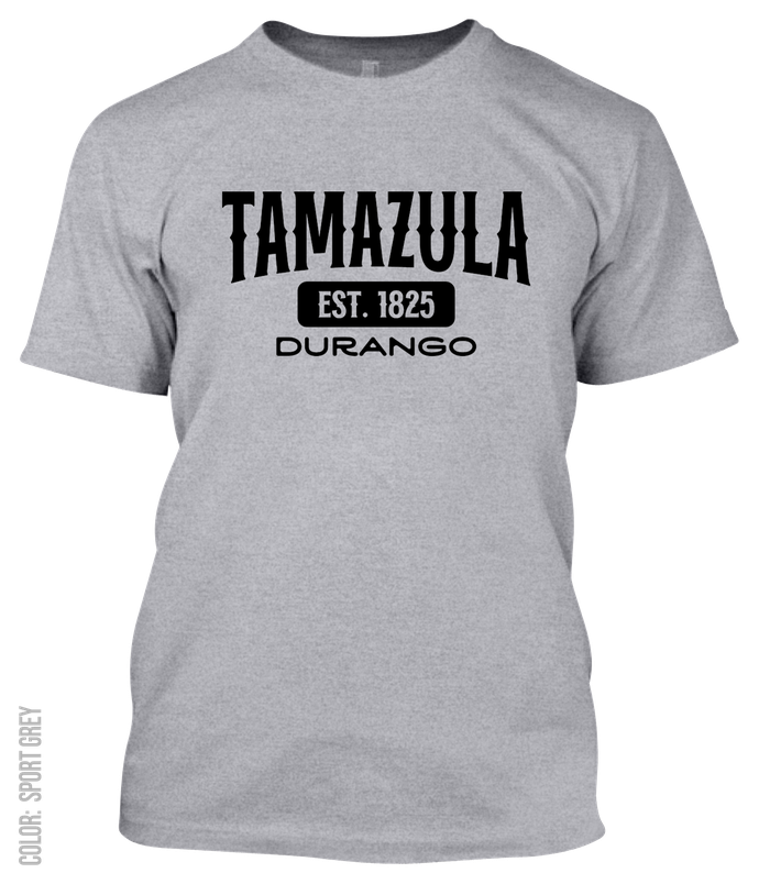 Tamazula, Durango Athletic T-Shirt