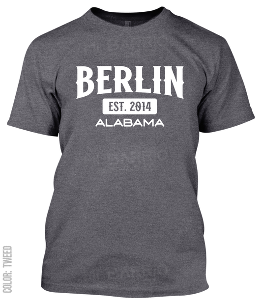 Berlin, Alabama Athletic T-Shirt