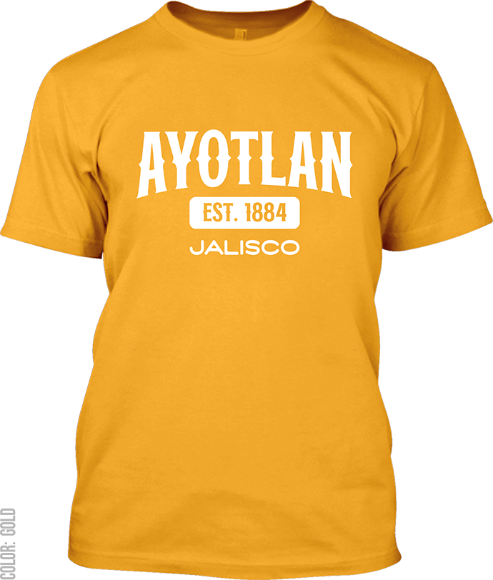 Ayotlan, Jalisco Athletic T-Shirt