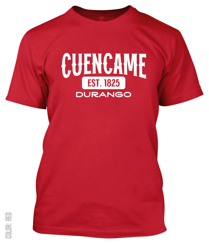 Cuencame, Durango Athletic T-Shirt
